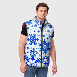 Мужской жилет Белая Зима, цвет: 3D-красный — фото 2