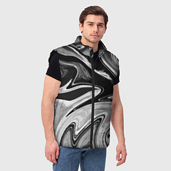 Мужской жилет Abstraction vanguard, цвет: 3D-черный — фото 2