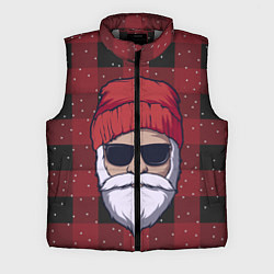 Мужской жилет SANTA HIPSTER САНТА ХИПСТЕР, цвет: 3D-светло-серый