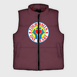 Мужской жилет Лого фирмы троицы, цвет: 3D-красный
