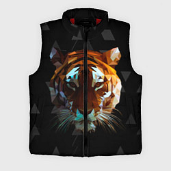 Мужской жилет Тигр стиль Low poly, цвет: 3D-красный