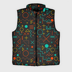 Мужской жилет Геометрическая Абстракция Частицы