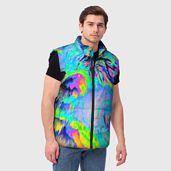 Мужской жилет ААА яркий узор, цвет: 3D-черный — фото 2