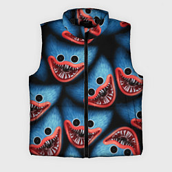 Мужской жилет POPPY PLAYTIME ХАГИ ВАГИ ЛИЦО МОНСТРА, цвет: 3D-черный