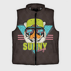 Мужской жилет Солнечный тигр