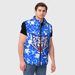 Мужской жилет БЕЛЫЙ ТИГР 2022, цвет: 3D-черный — фото 2
