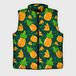 Мужской жилет Ананасы Много ананасов