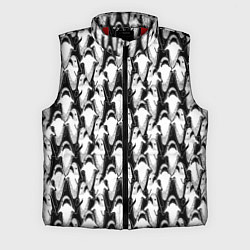Мужской жилет Хищные Рыбы, цвет: 3D-красный