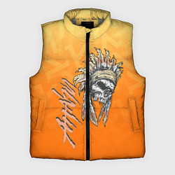 Мужской жилет Краснокожий, цвет: 3D-светло-серый