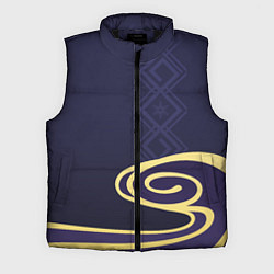 Мужской жилет КОСТЮМ КАМИСАТО АЯКИ, цвет: 3D-черный
