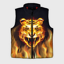 Мужской жилет Тигр В Пламени
