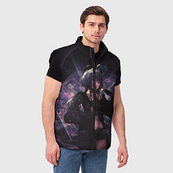 Мужской жилет Ganyu Гань Юй , Genshin Impact, цвет: 3D-черный — фото 2
