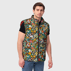 Мужской жилет СПОРТ Athlete, цвет: 3D-красный — фото 2