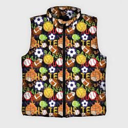 Мужской жилет Разные Спортивные Мячи
