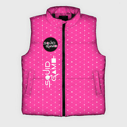 Мужской жилет SQUID GAME - Треугольники Вертикально, цвет: 3D-черный