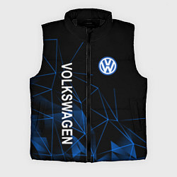Мужской жилет Volkswagen, Фольцваген Геометрия, цвет: 3D-черный