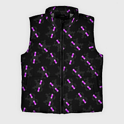 Мужской жилет ЛИЦО ЭНДЕРМЕНА, МАЙНКРАФТ, цвет: 3D-светло-серый