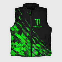 Мужской жилет Monster Energy Текстура, цвет: 3D-черный