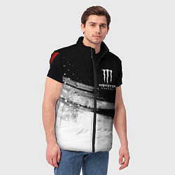 Мужской жилет Monster Energy марка напитка, цвет: 3D-красный — фото 2