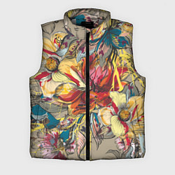Мужской жилет Очень красивые цветы