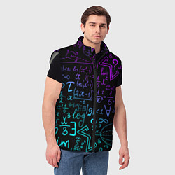 Мужской жилет НЕОНОВЫЕ ФОРМУЛЫ NEON FORMULAS, цвет: 3D-светло-серый — фото 2