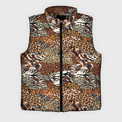 Мужской жилет Шкуры Диких Животных