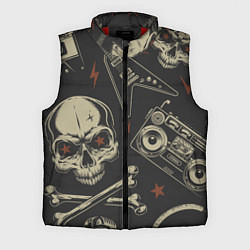 Мужской жилет Всем Рок Rock, цвет: 3D-красный