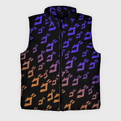 Мужской жилет JOJOS BIZARRE ADVENTURE PATTERN, цвет: 3D-черный