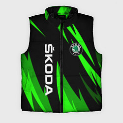Мужской жилет SKODA Логотип Узор