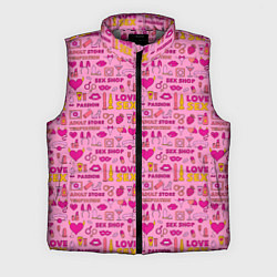 Мужской жилет Секс-Шоп, цвет: 3D-светло-серый