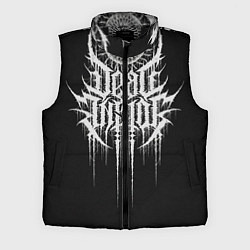 Мужской жилет DEAD INSIDE, Сороконожка, цвет: 3D-черный