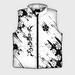 Мужской жилет Чёрный клевер black clover,, цвет: 3D-светло-серый