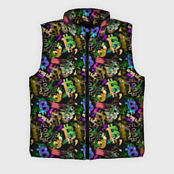 Мужской жилет Bitcoin Биткоины