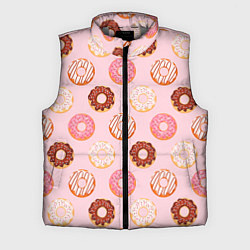 Мужской жилет Pink donuts