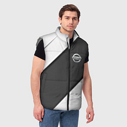Мужской жилет Nissan ниссан авто, цвет: 3D-светло-серый — фото 2