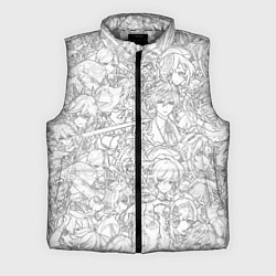 Мужской жилет ПЕРСОНАЖИ МАНГА ГЕНШИН ИМПАКТ