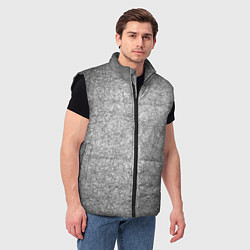 Мужской жилет Коллекция Get inspired! Абстракция Fl-158, цвет: 3D-черный — фото 2