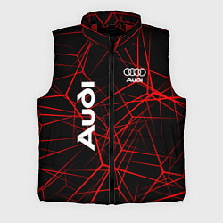 Мужской жилет Audi: Красные линии, цвет: 3D-красный