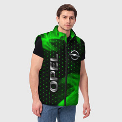 Мужской жилет ОПЕЛЬ Огонь, цвет: 3D-черный — фото 2