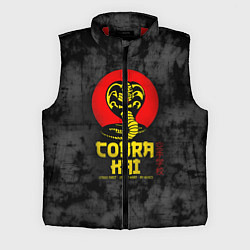 Мужской жилет Кобра Кай Змея Иероглифы Сериал, цвет: 3D-красный