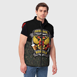 Мужской жилет Пивные Войска камуфляж, цвет: 3D-красный — фото 2