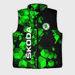 Мужской жилет Skoda - Фигурки, цвет: 3D-светло-серый