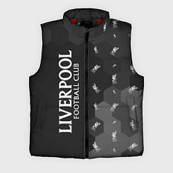 Мужской жилет ЛИВЕРПУЛЬ ФК Графика, цвет: 3D-красный