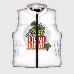 Мужской жилет Крафтовое Пиво Beer, цвет: 3D-красный