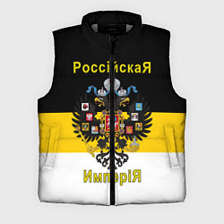 Мужской жилет РоссийскаЯ ИмпериЯ Флаг и Герб, цвет: 3D-светло-серый