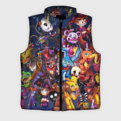 Мужской жилет Cute Fnaf Pattern, цвет: 3D-светло-серый