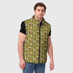 Мужской жилет Маски майя, цвет: 3D-черный — фото 2