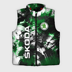 Мужской жилет Skoda Sport Style Шкода, цвет: 3D-красный