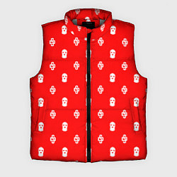 Мужской жилет Узор Mono Red Dope Camo Dope Street Market, цвет: 3D-светло-серый