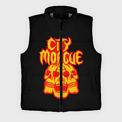 Мужской жилет ZillaKami x SosMula City Morgue Черепа, цвет: 3D-светло-серый